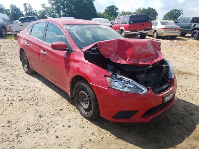 nissan sentra s 2017 3n1ab7ap1hl677496