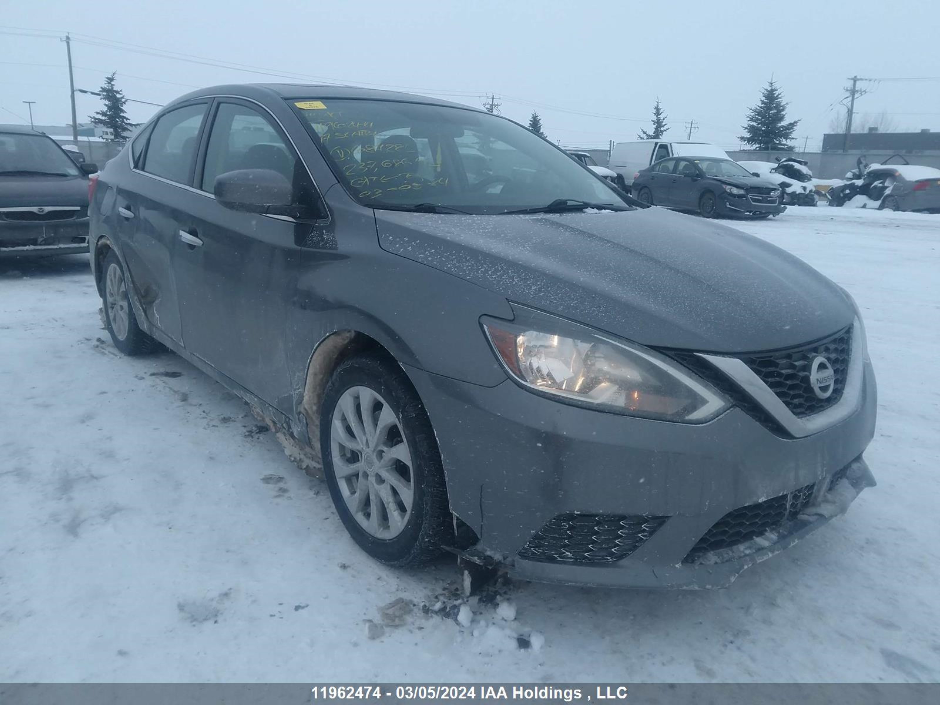 nissan sentra 2017 3n1ab7ap1hl684285