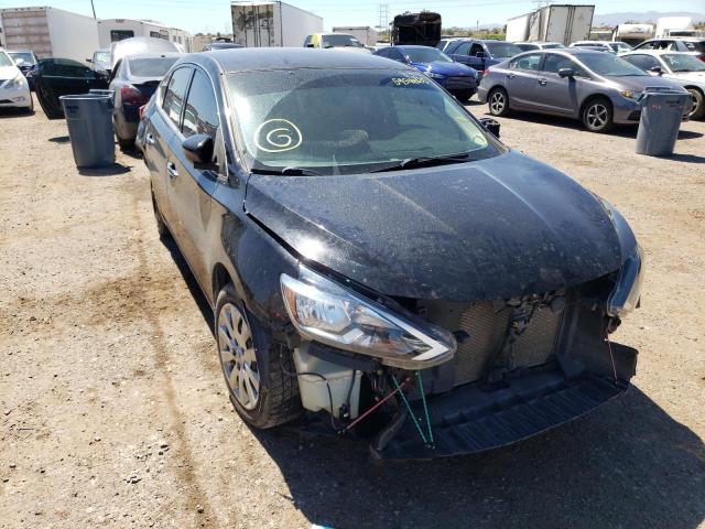 nissan sentra s 2017 3n1ab7ap1hl714983