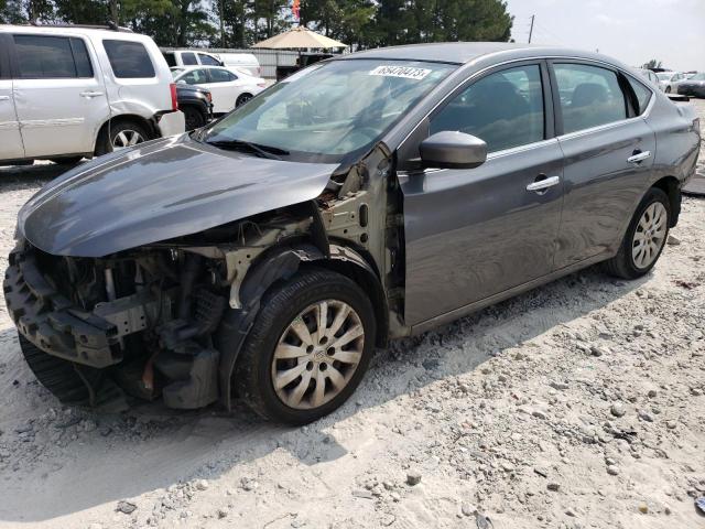 nissan sentra s 2017 3n1ab7ap1hy215510