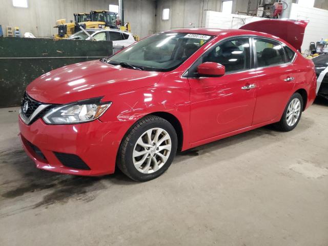 nissan sentra s 2018 3n1ab7ap1jl613027