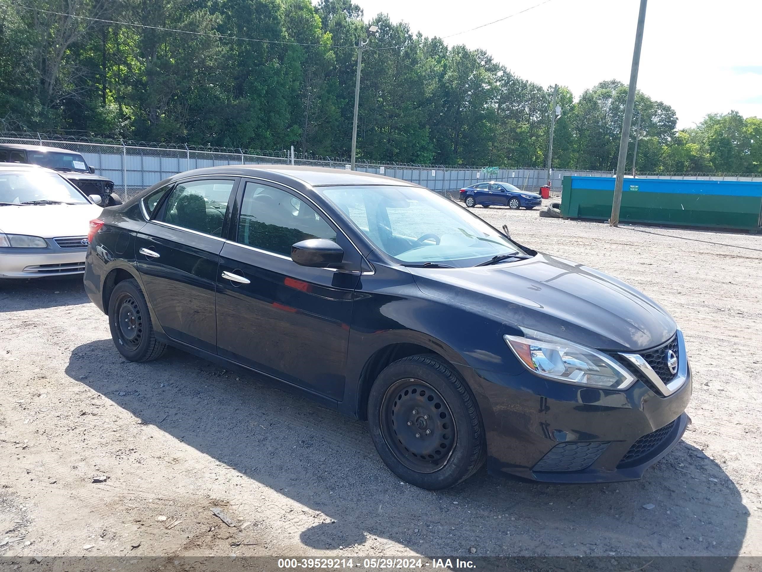 nissan sentra 2018 3n1ab7ap1jy222799