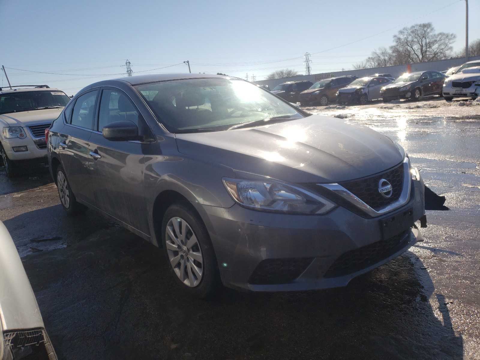 nissan sentra s 2018 3n1ab7ap1jy309375