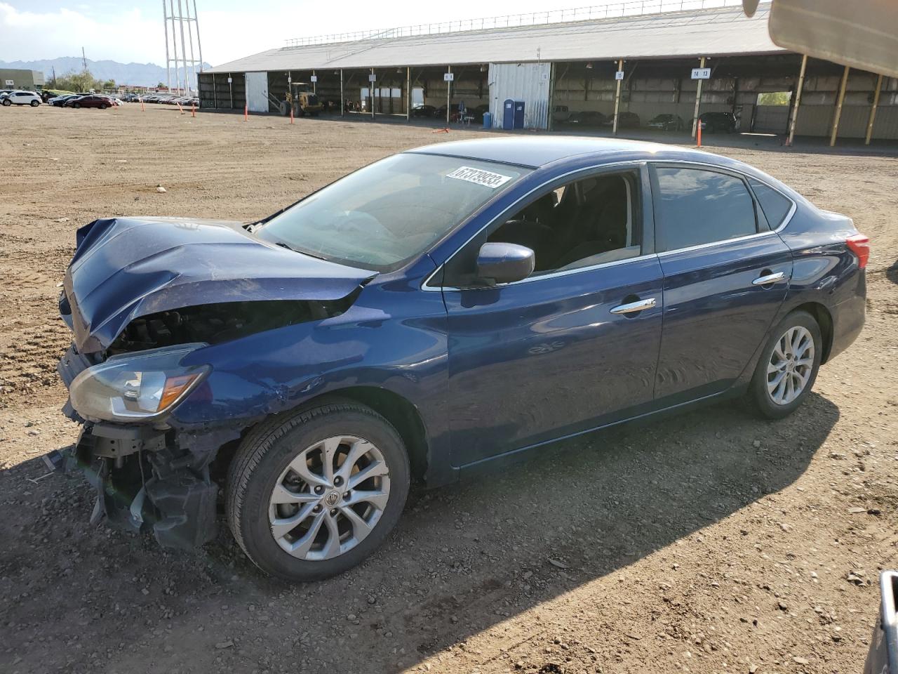 nissan sentra 2019 3n1ab7ap1kl610582