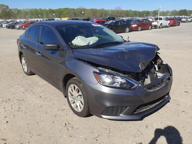 nissan sentra s 2019 3n1ab7ap1kl611991