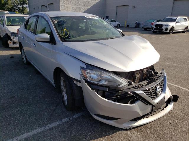 nissan sentra s 2019 3n1ab7ap1kl623574