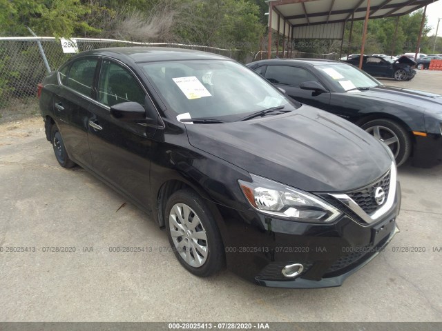 nissan sentra 2019 3n1ab7ap1ky203154