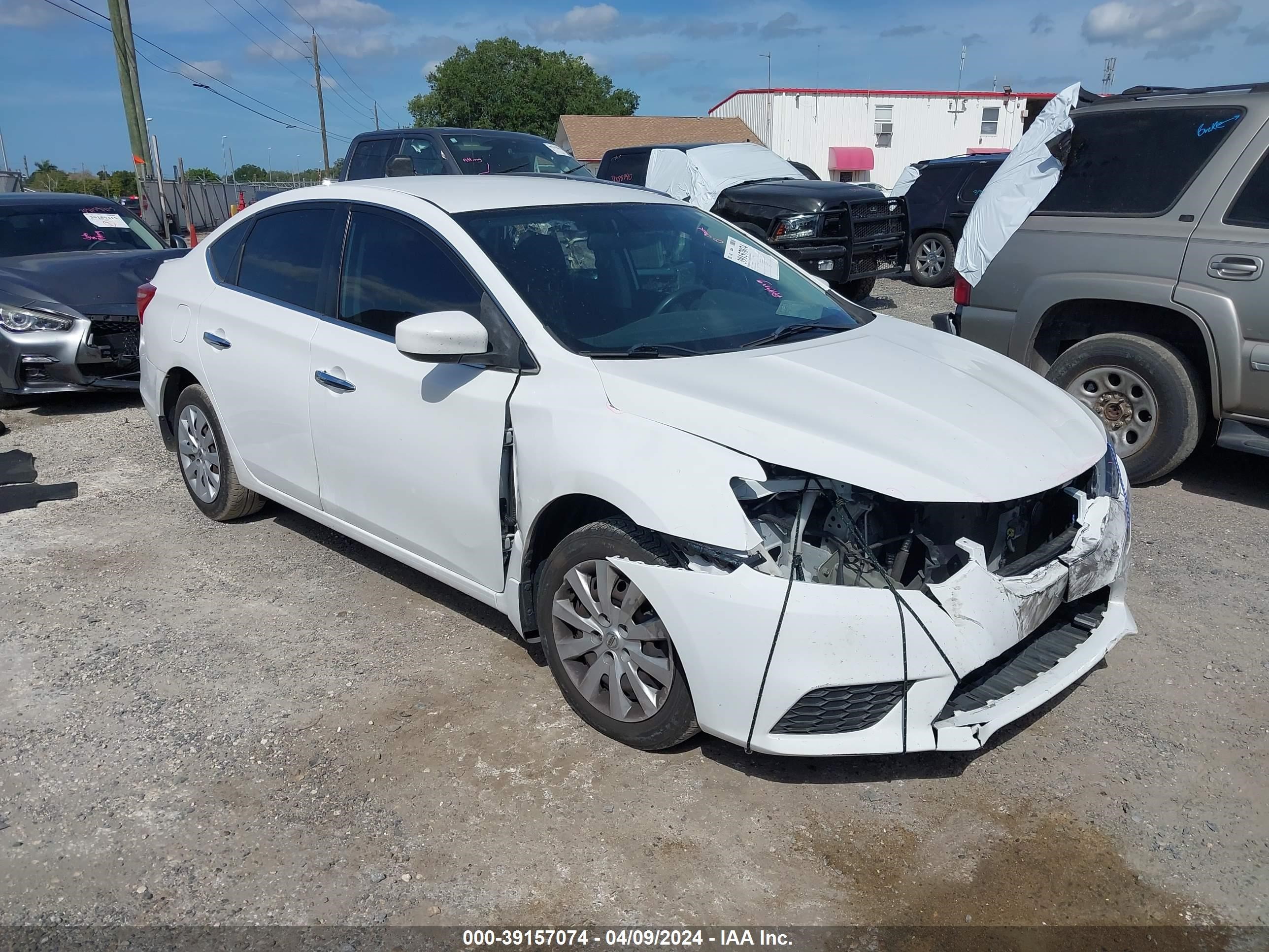 nissan sentra 2019 3n1ab7ap1ky220990