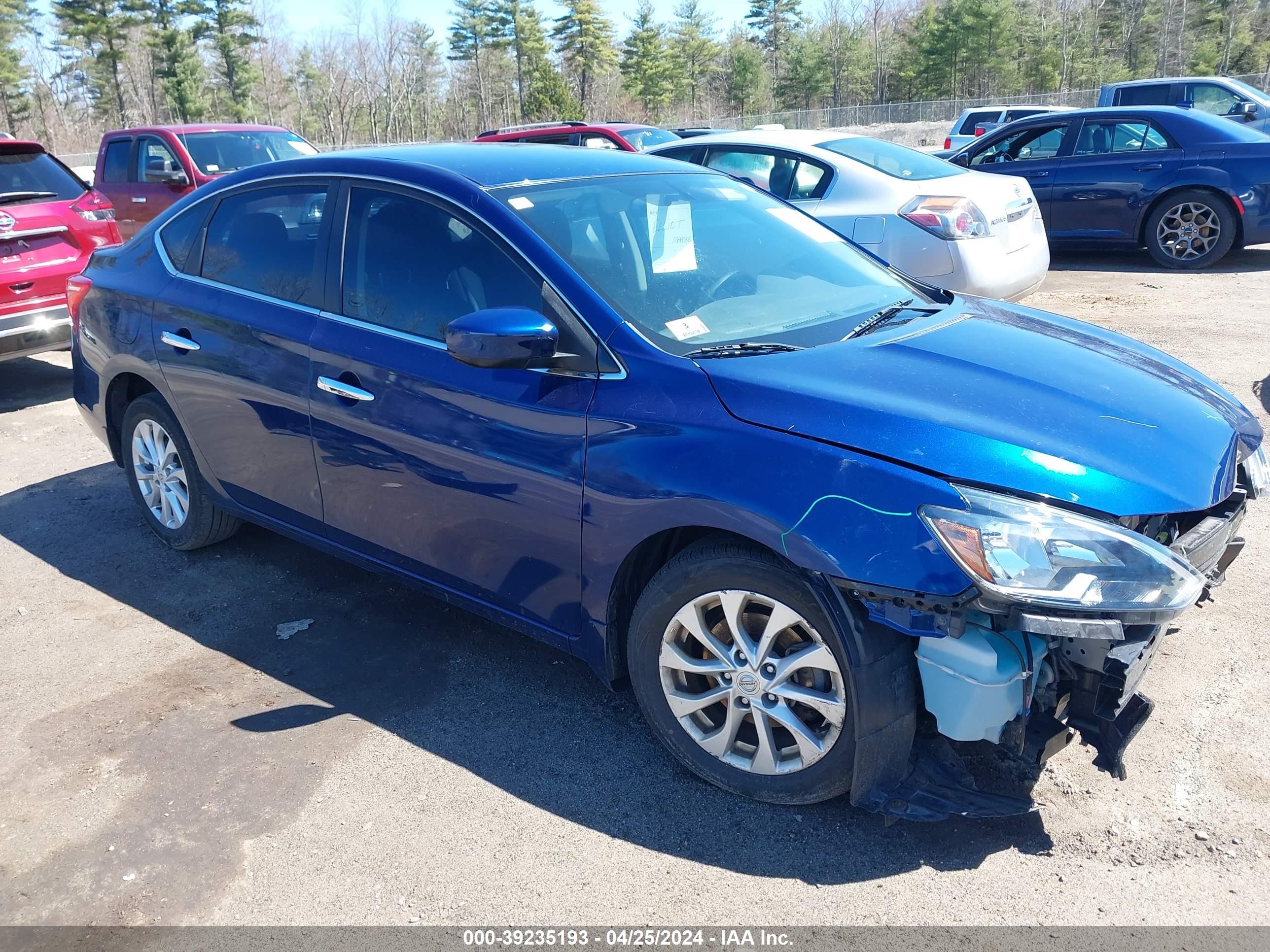 nissan sentra 2019 3n1ab7ap1ky223677