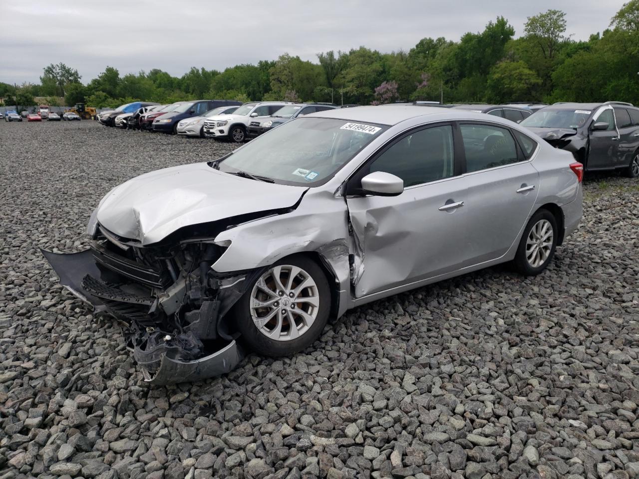 nissan sentra 2019 3n1ab7ap1ky252595