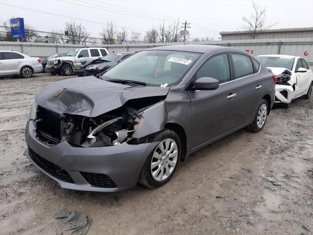 nissan sentra s 2019 3n1ab7ap1ky259305