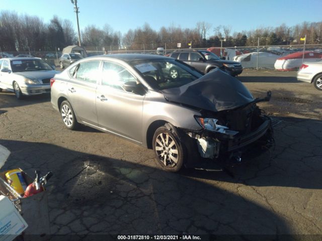 nissan sentra 2019 3n1ab7ap1ky262463