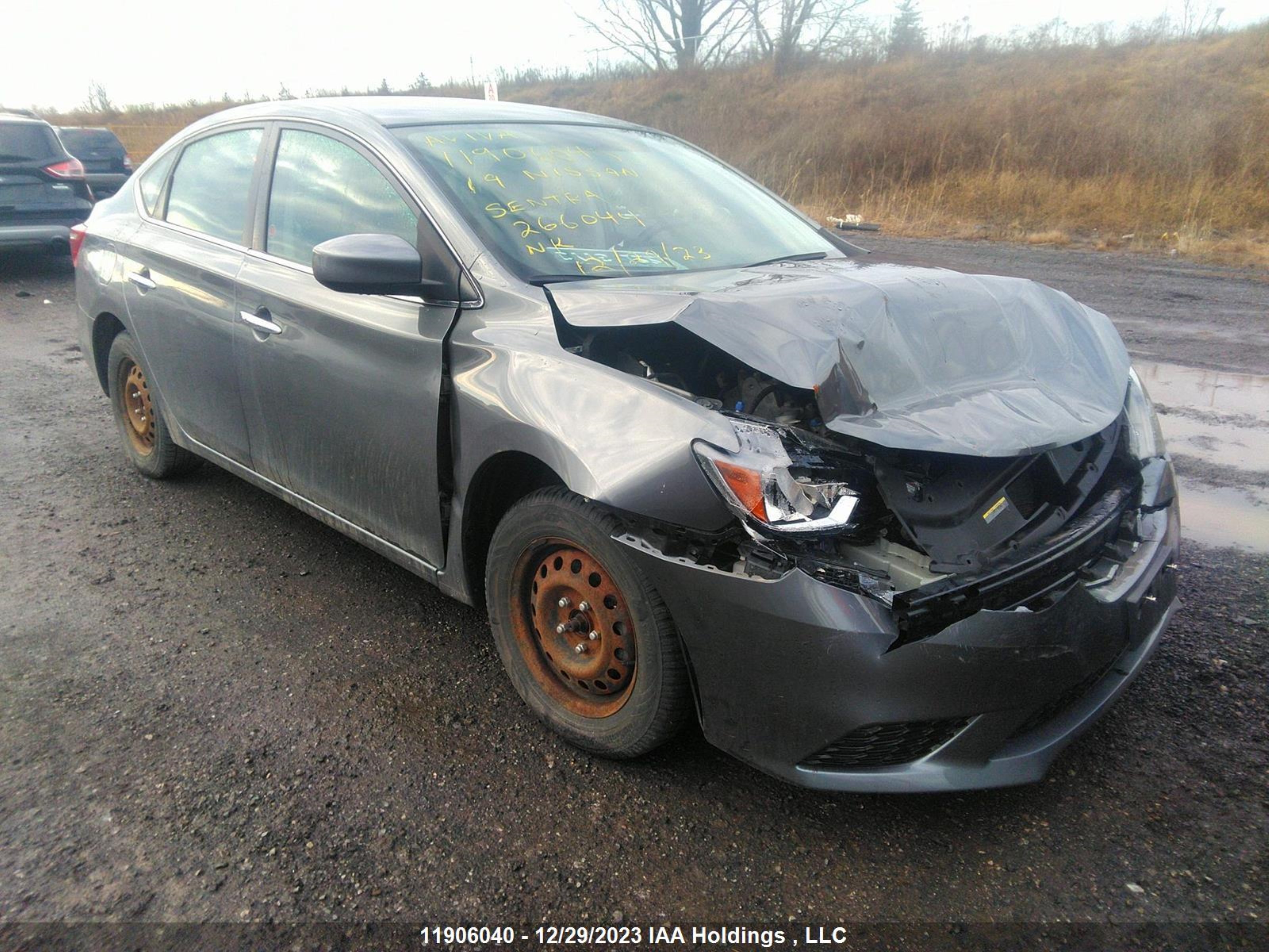 nissan sentra 2019 3n1ab7ap1ky266044