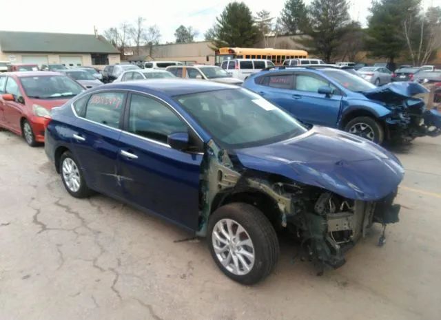 nissan sentra 2019 3n1ab7ap1ky268473