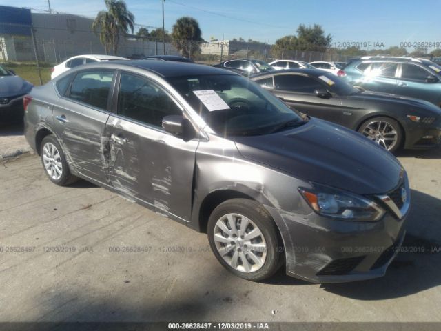 nissan sentra 2019 3n1ab7ap1ky270062