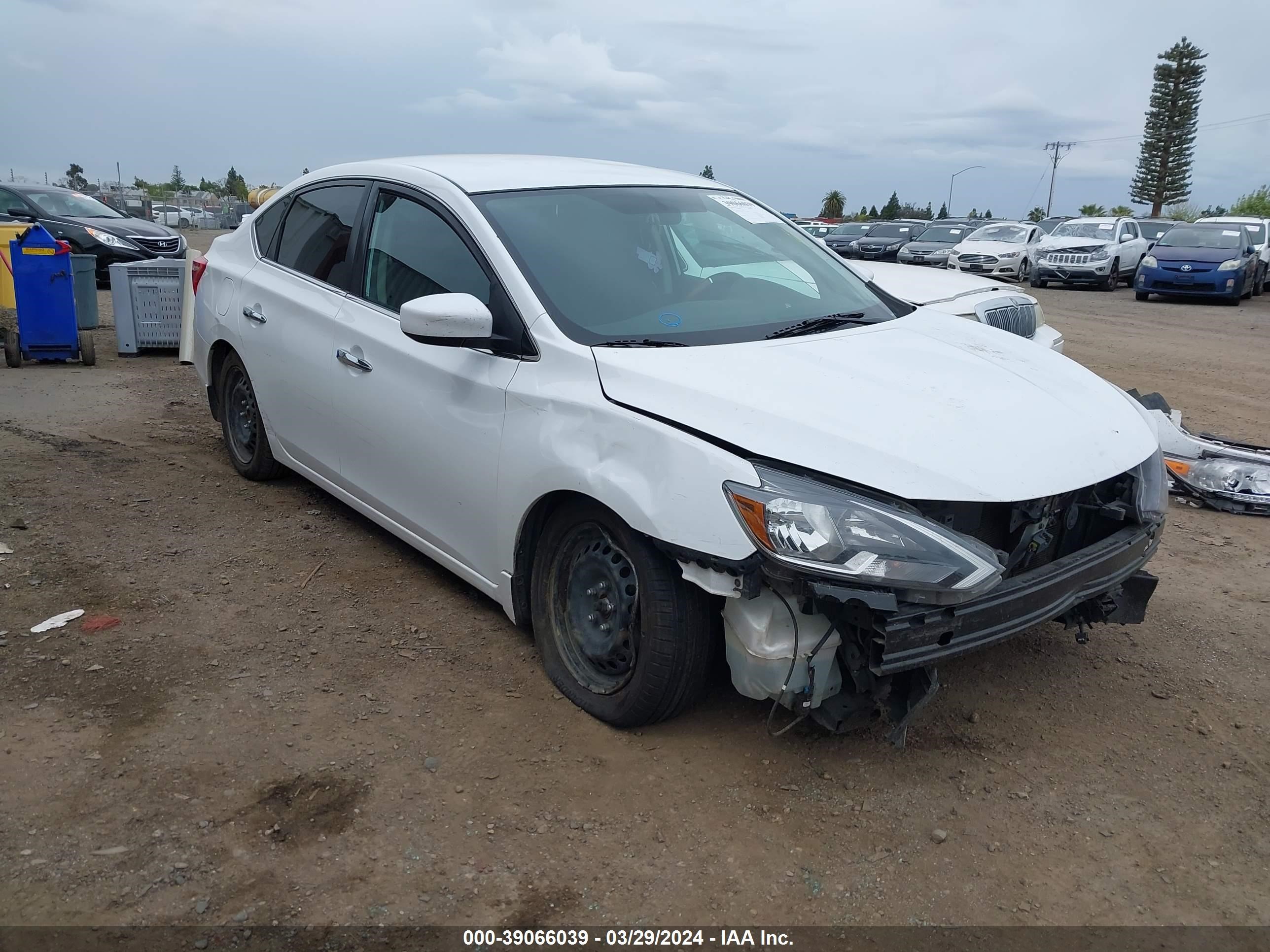 nissan sentra 2019 3n1ab7ap1ky274953