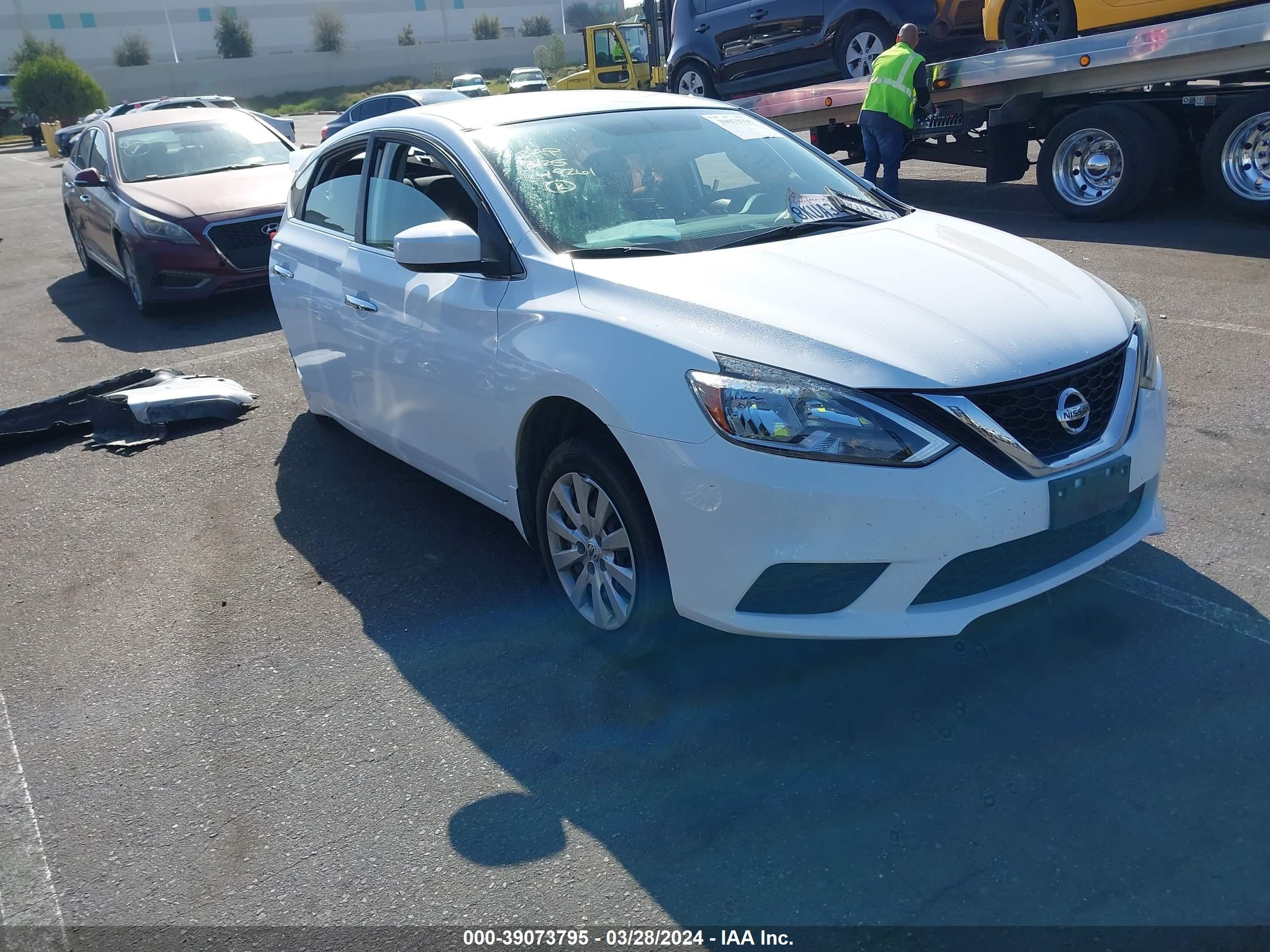 nissan sentra 2019 3n1ab7ap1ky275231