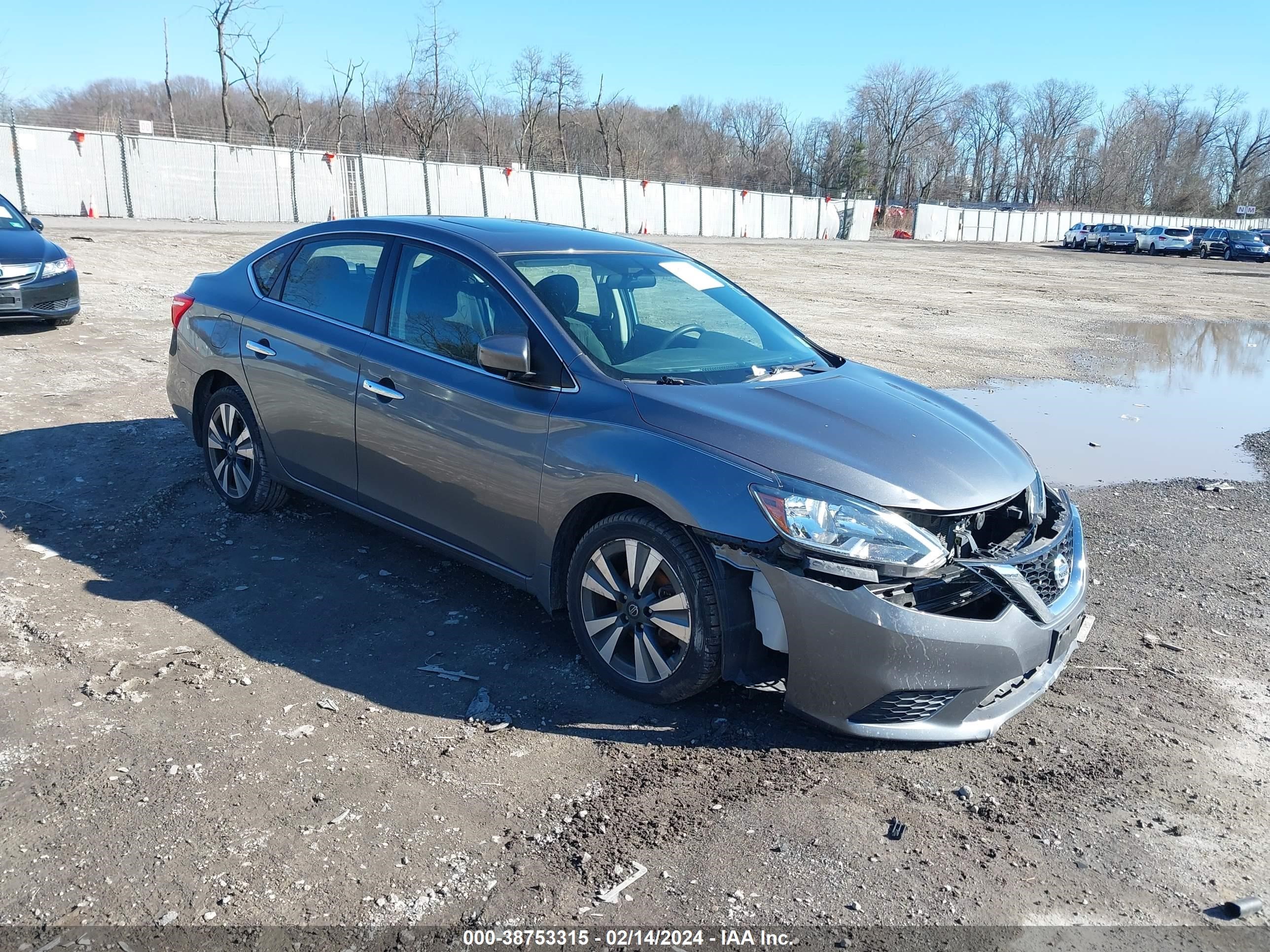 nissan sentra 2019 3n1ab7ap1ky275746