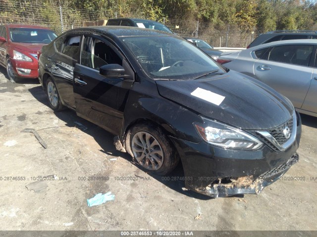 nissan sentra 2019 3n1ab7ap1ky296631