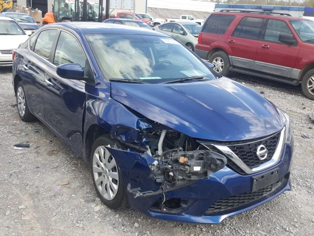 nissan sentra s 2019 3n1ab7ap1ky343740