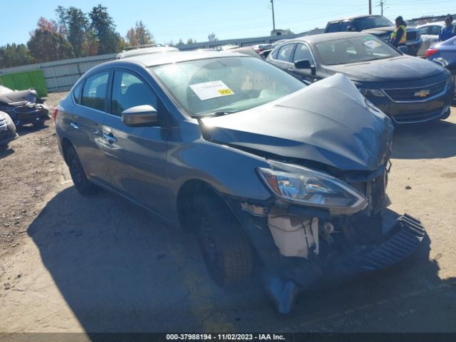 nissan sentra 2019 3n1ab7ap1ky344905