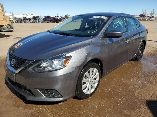 nissan sentra s 2019 3n1ab7ap1ky345374