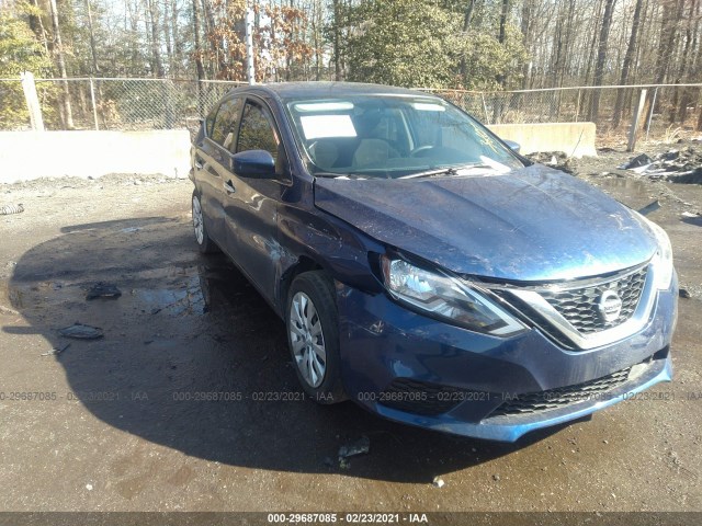 nissan sentra 2019 3n1ab7ap1ky350266