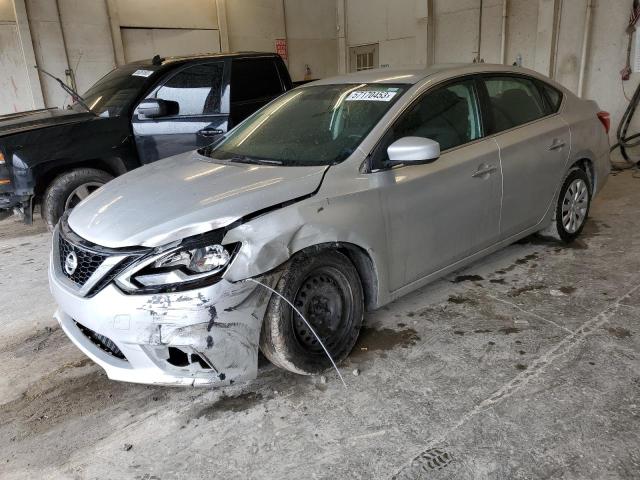 nissan sentra s 2019 3n1ab7ap1ky353152