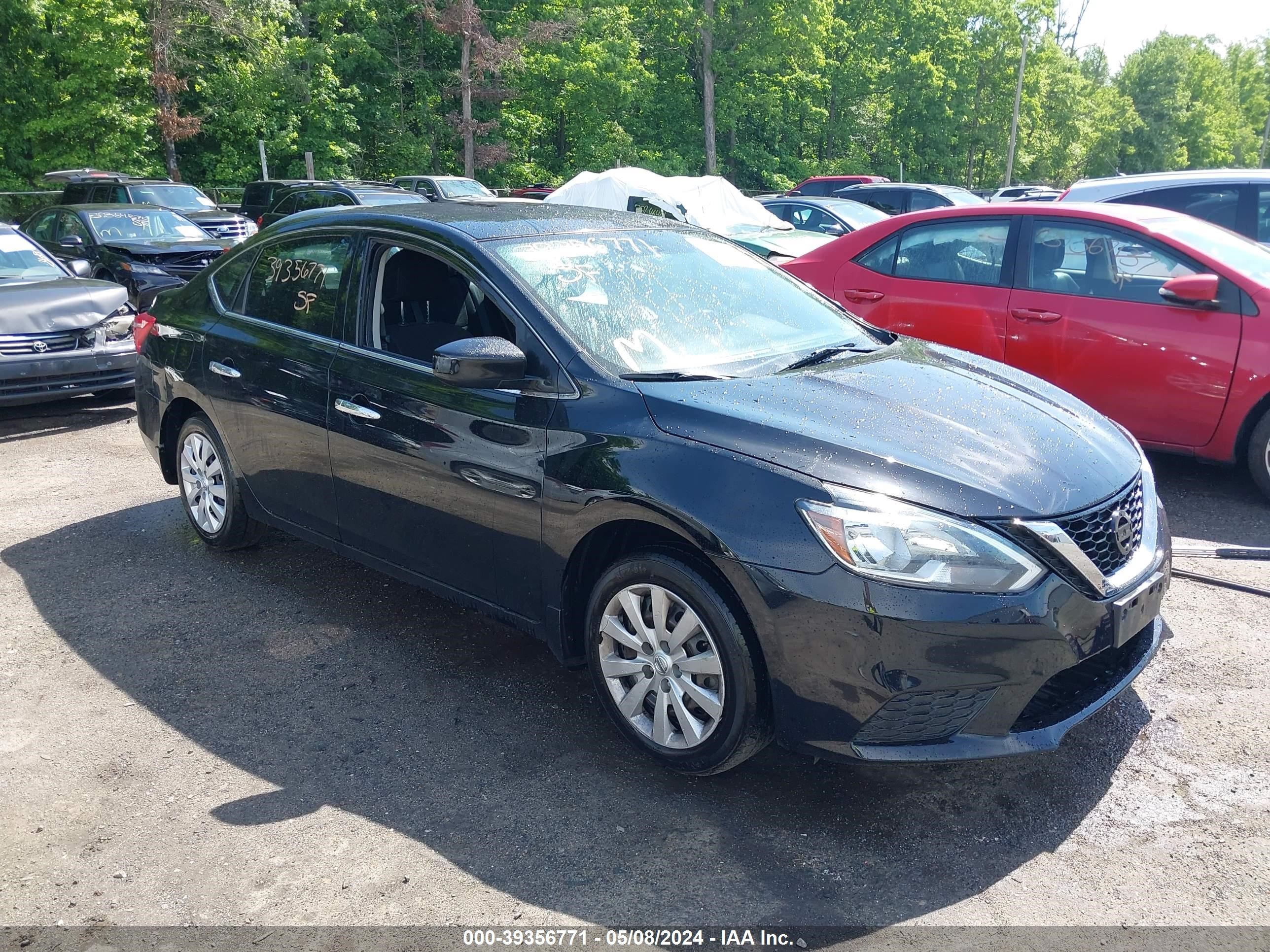 nissan sentra 2019 3n1ab7ap1ky360103