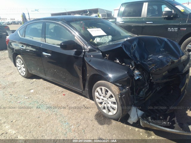 nissan sentra 2019 3n1ab7ap1ky361848