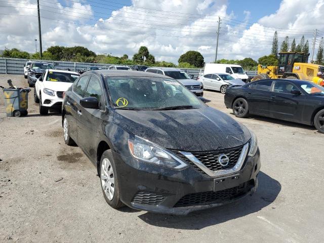 nissan sentra s 2019 3n1ab7ap1ky405976