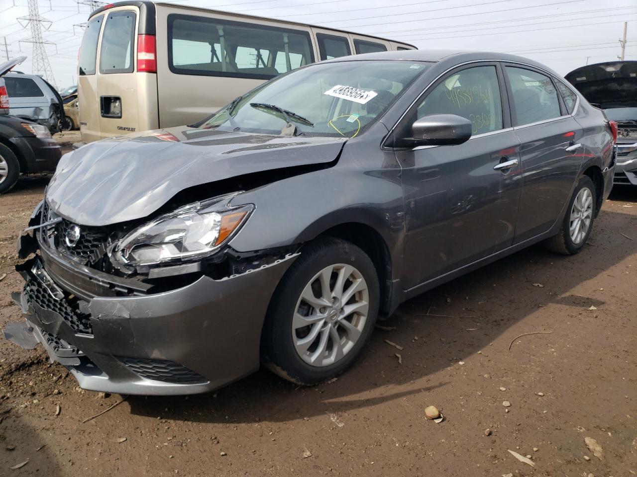 nissan sentra 2019 3n1ab7ap1ky408330