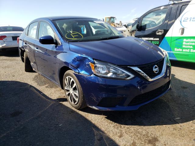 nissan sentra s 2019 3n1ab7ap1ky418386