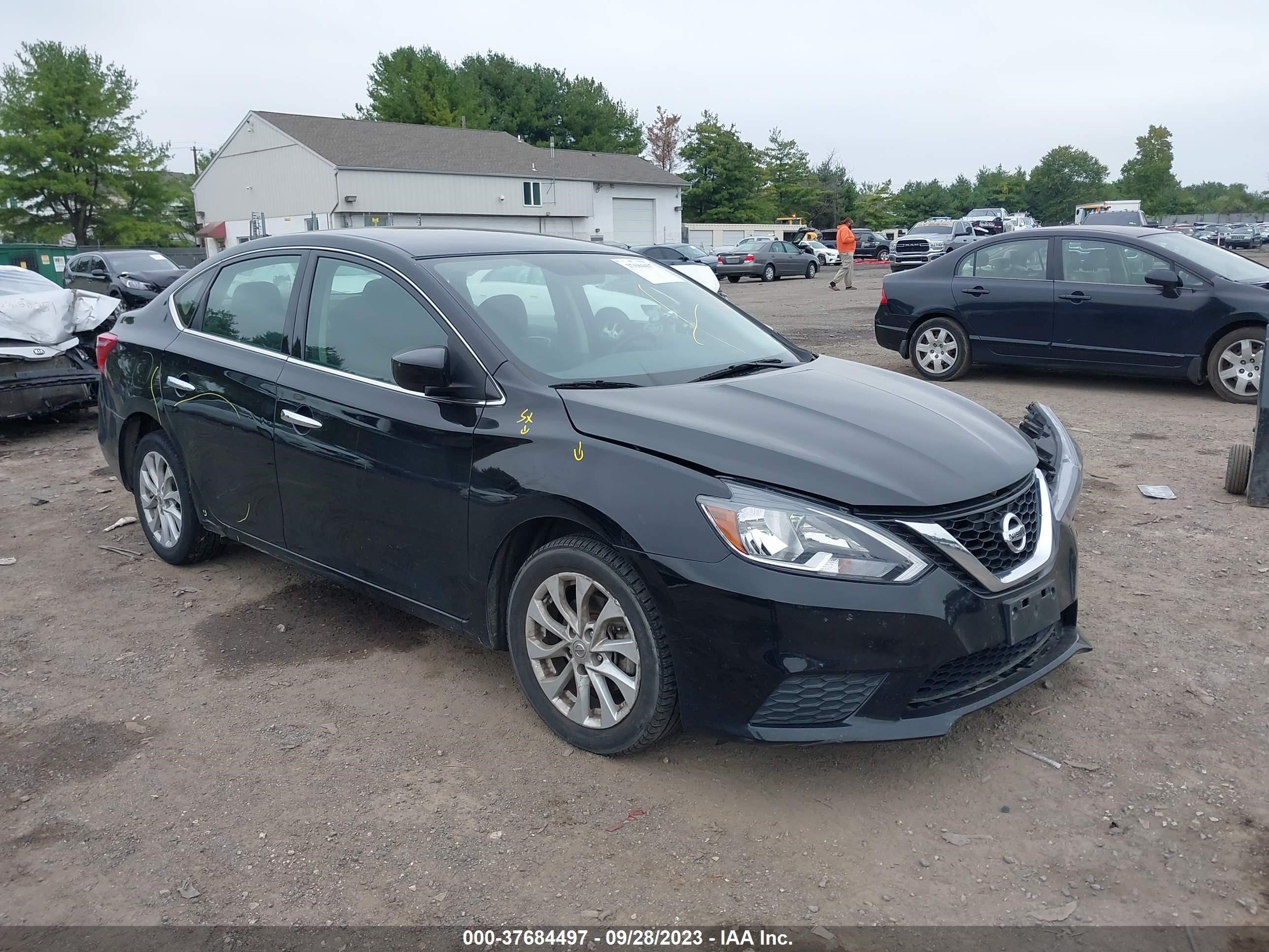 nissan sentra 2019 3n1ab7ap1ky418551