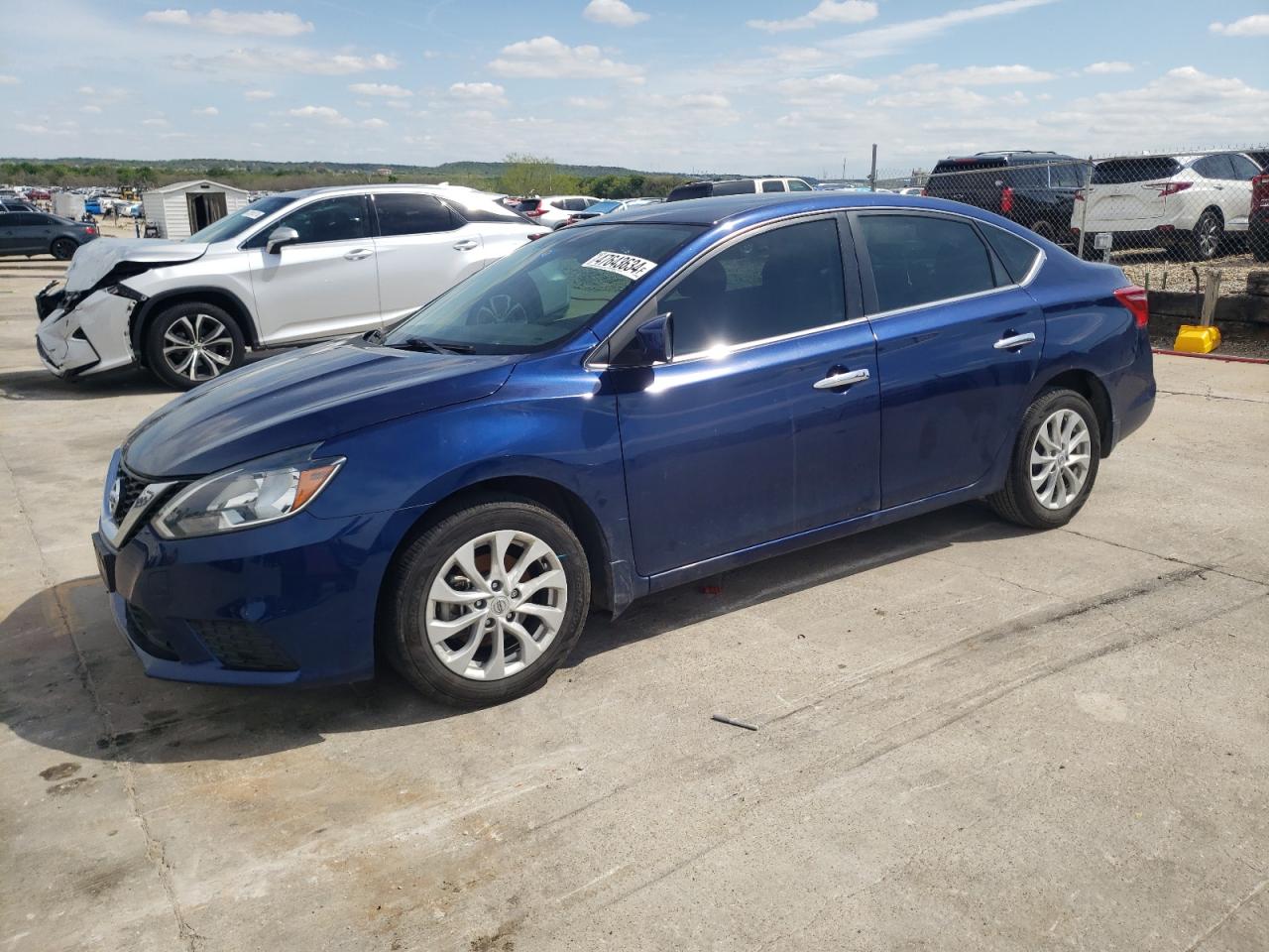 nissan sentra 2019 3n1ab7ap1ky423944