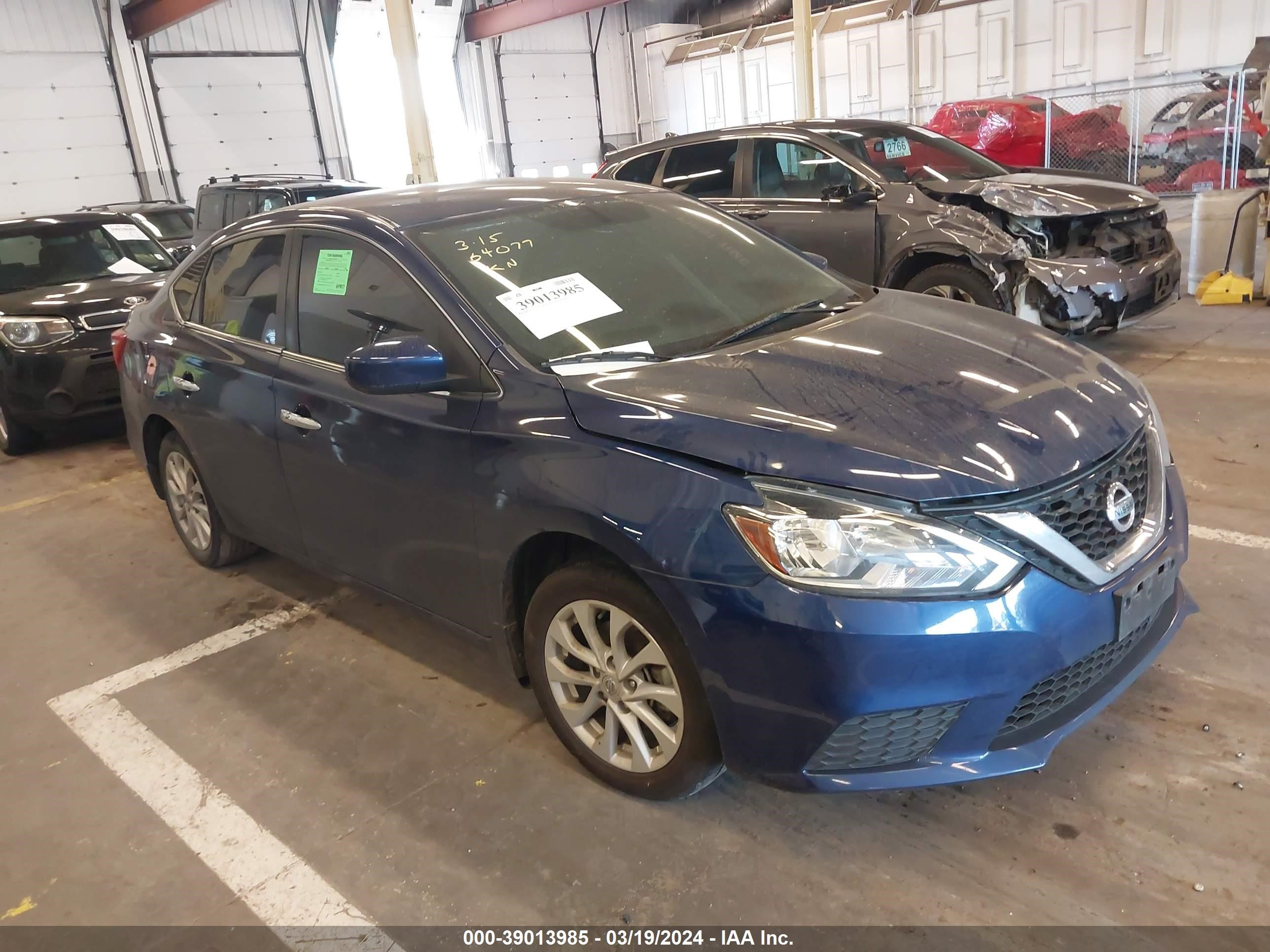 nissan sentra 2019 3n1ab7ap1ky439948