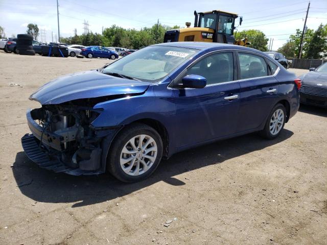 nissan sentra s 2019 3n1ab7ap1ky440565