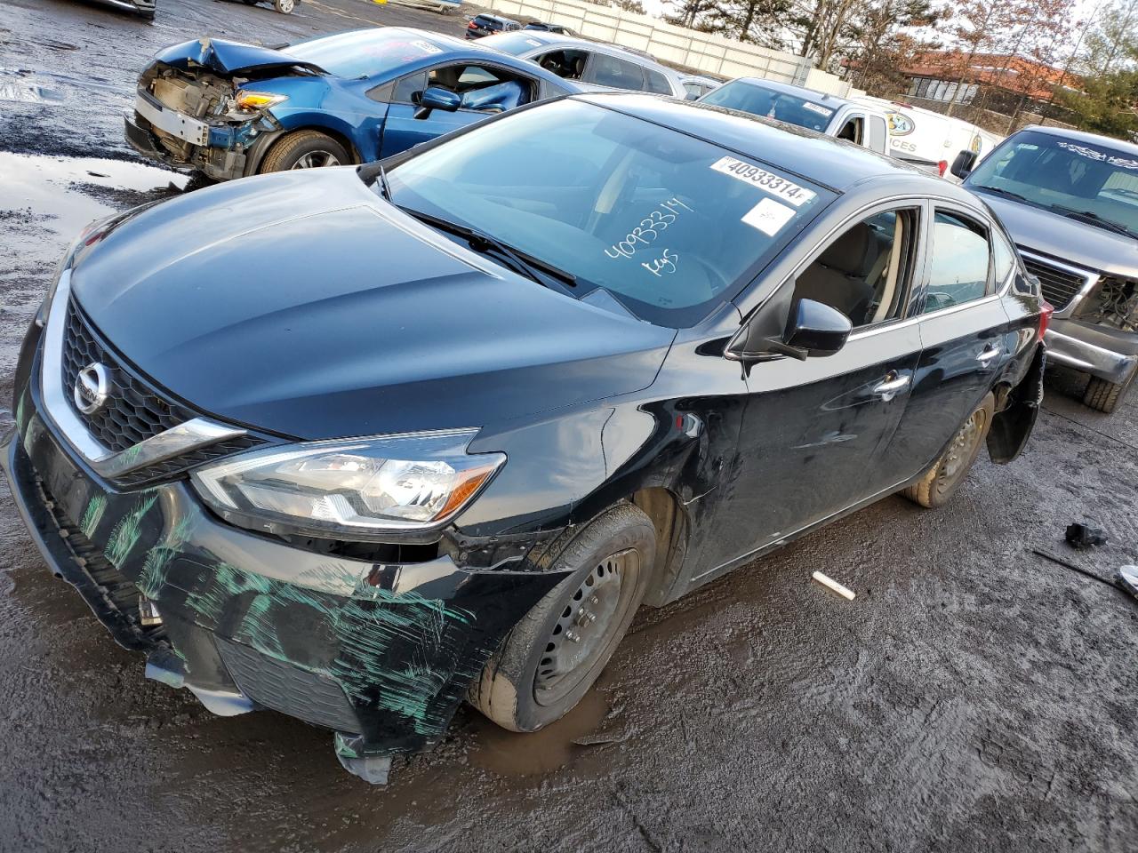 nissan sentra 2019 3n1ab7ap1ky454482