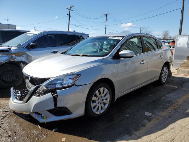 nissan sentra s 2019 3n1ab7ap1ky457902