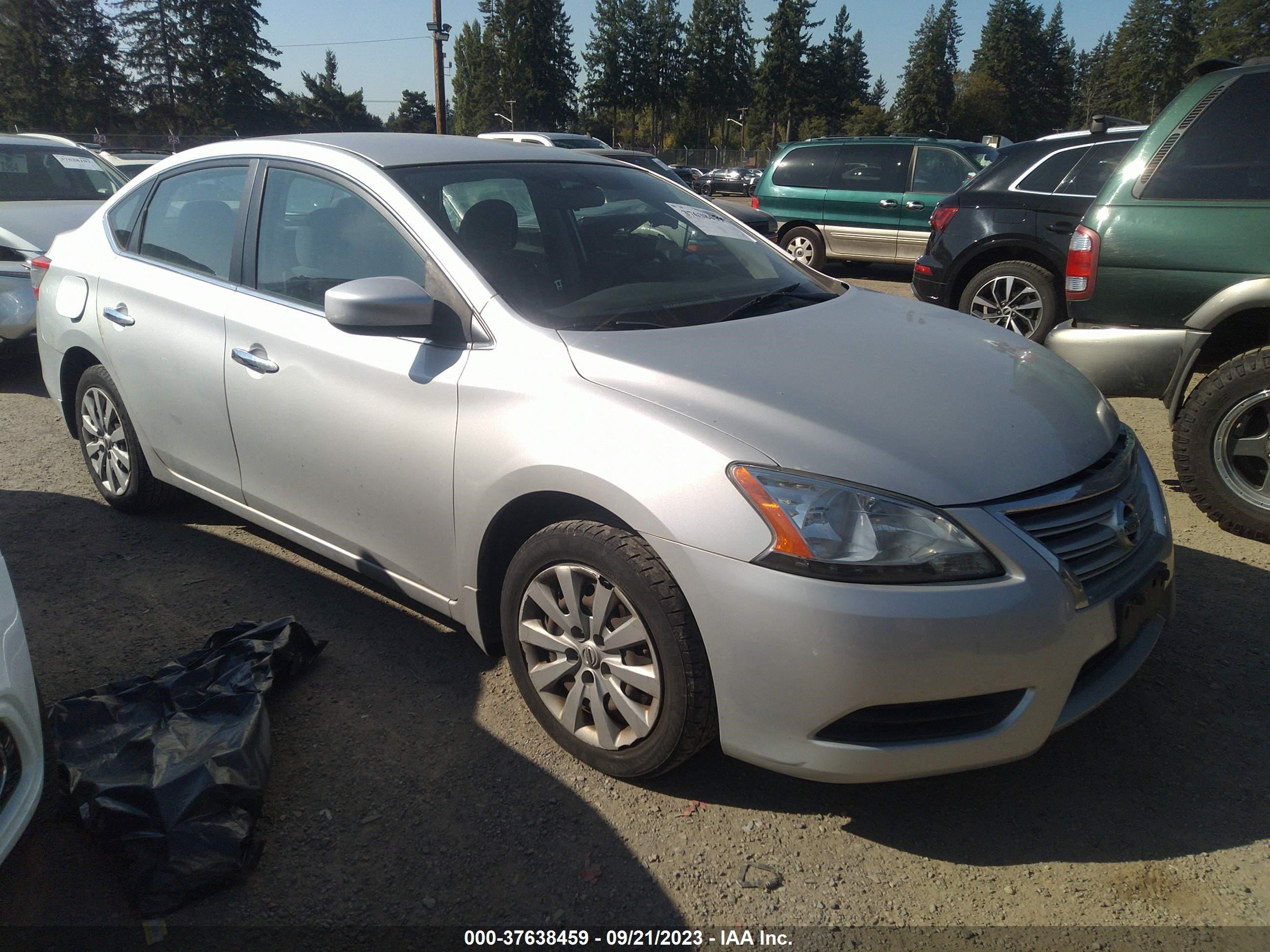 nissan sentra 2013 3n1ab7ap2dl629533