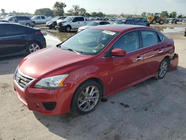 nissan sentra s 2013 3n1ab7ap2dl783112