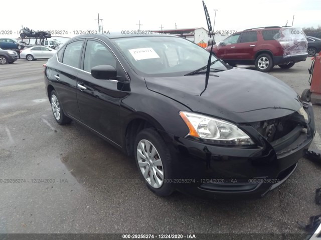 nissan sentra 2014 3n1ab7ap2el612653