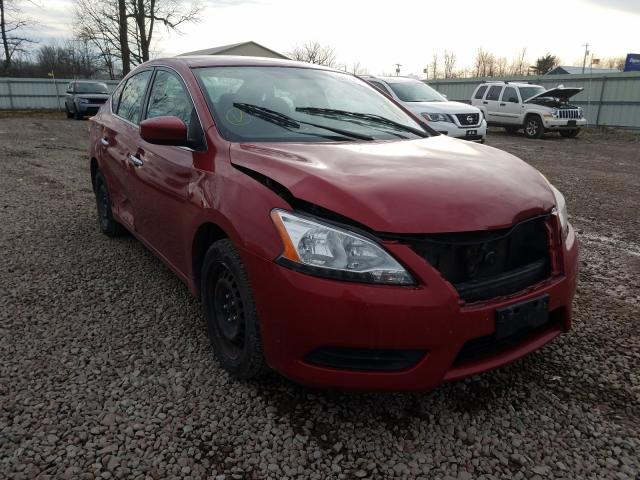 nissan sentra s 2014 3n1ab7ap2el648763