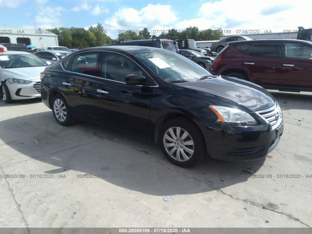 nissan sentra 2014 3n1ab7ap2el658516