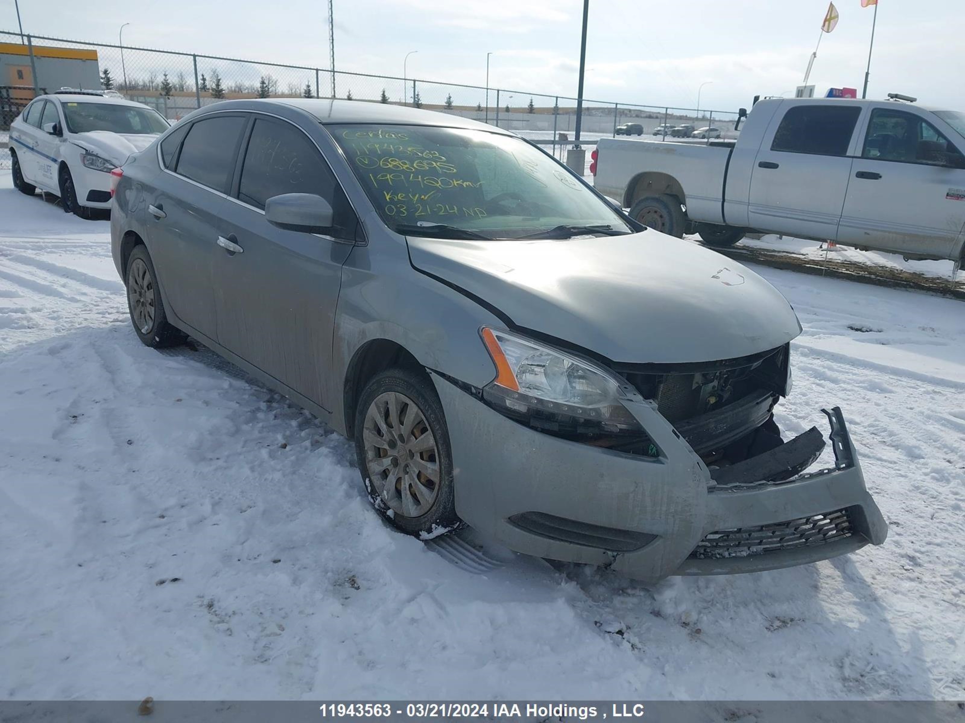 nissan sentra 2014 3n1ab7ap2el688695