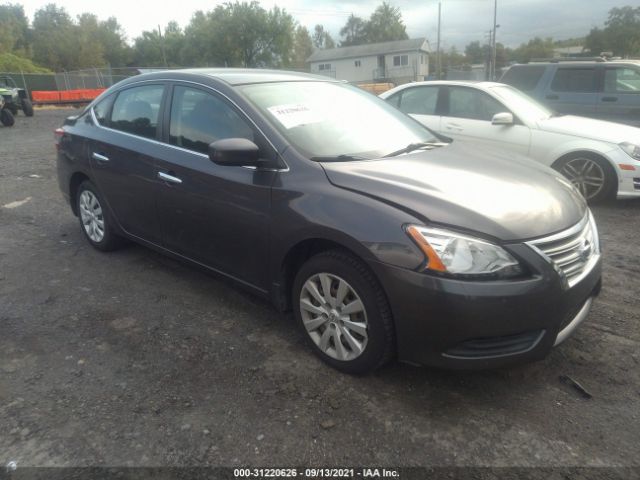 nissan sentra 2014 3n1ab7ap2el696599