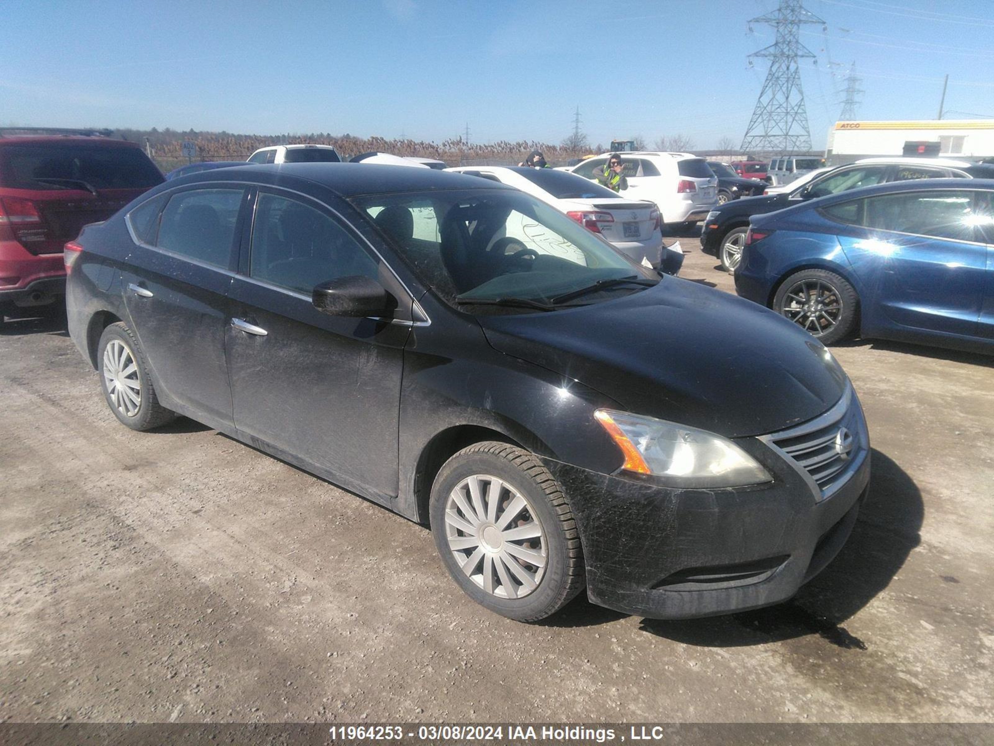 nissan sentra 2014 3n1ab7ap2el697283