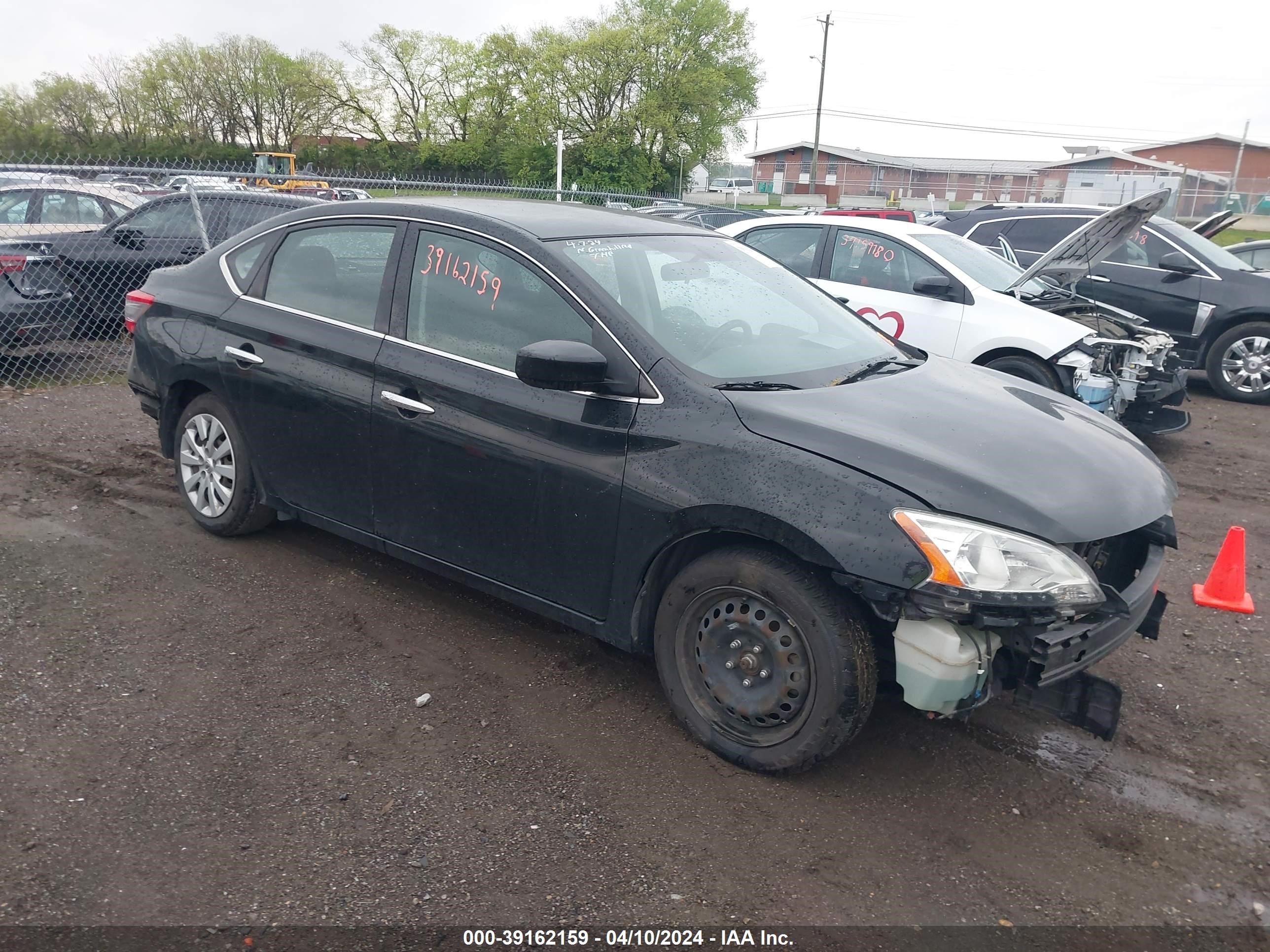 nissan sentra 2014 3n1ab7ap2ey201126