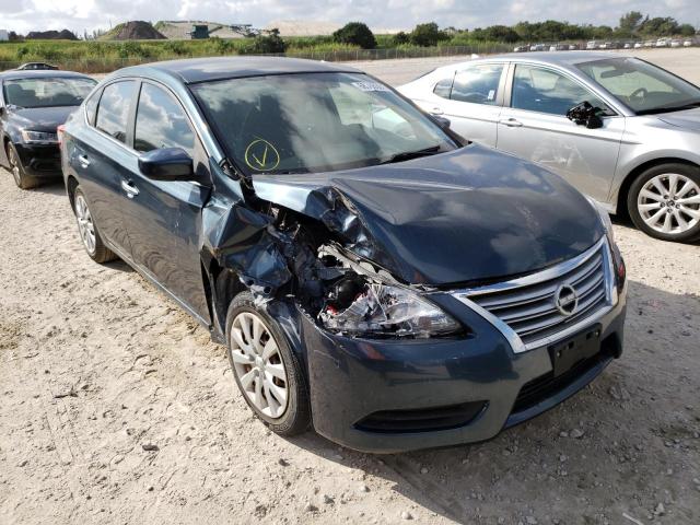 nissan sentra s 2014 3n1ab7ap2ey230125