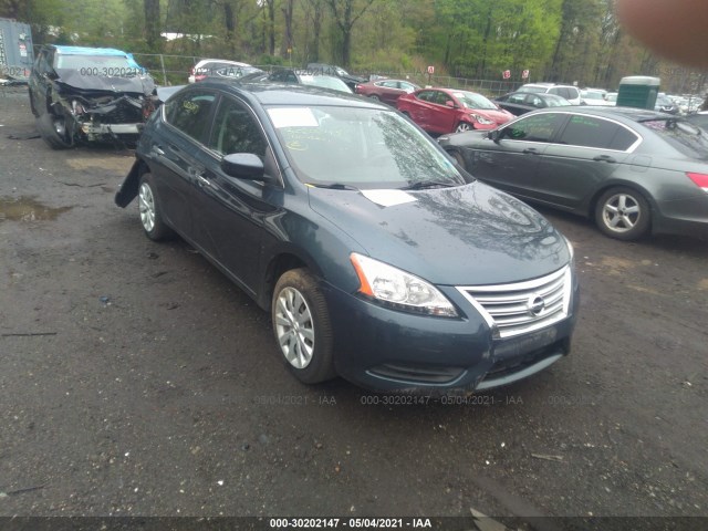 nissan sentra 2014 3n1ab7ap2ey236605